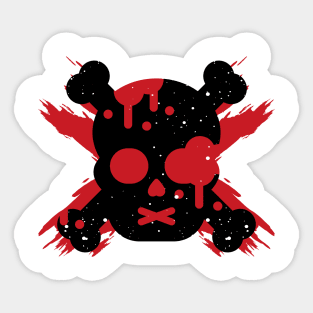 Blood of Skull Sticker